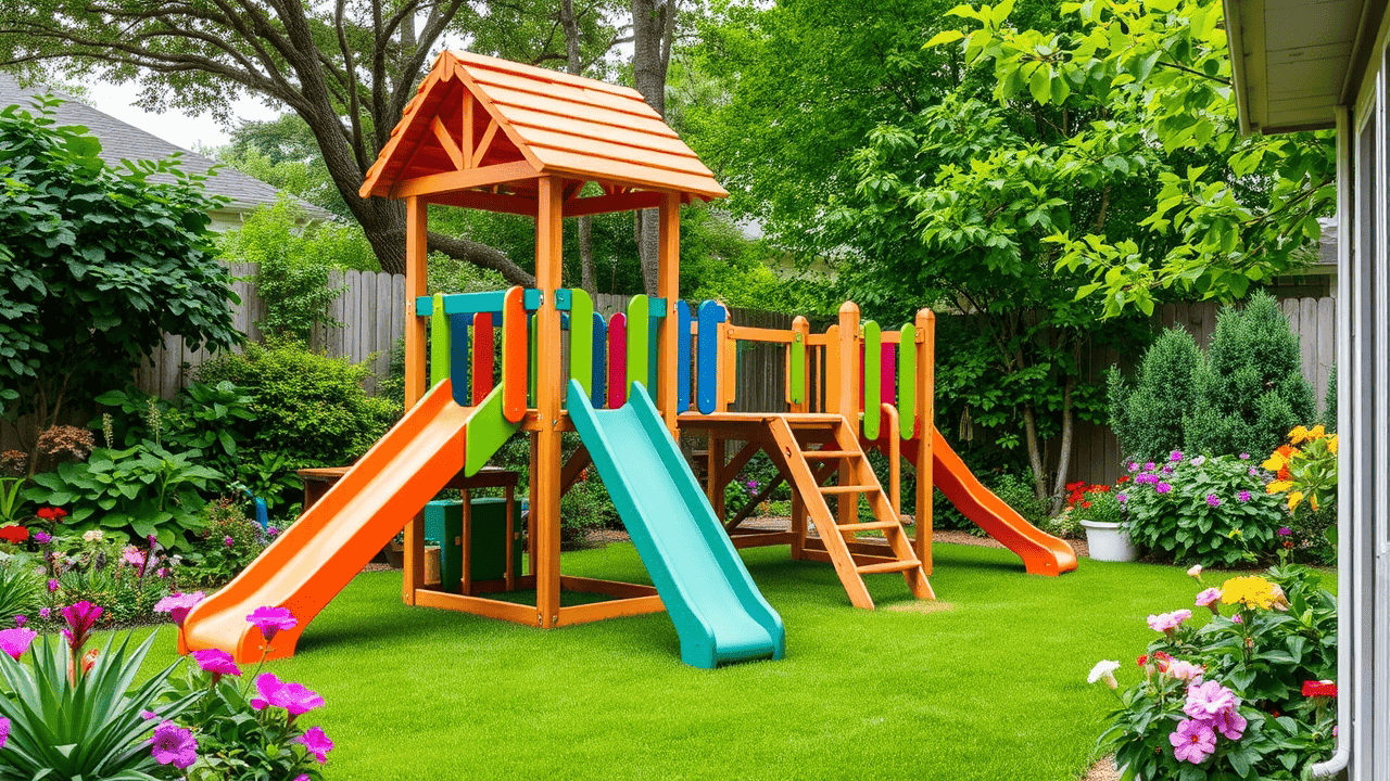 Backyard Jungle Gym: Creating a Fun and Safe Outdoor Play Area