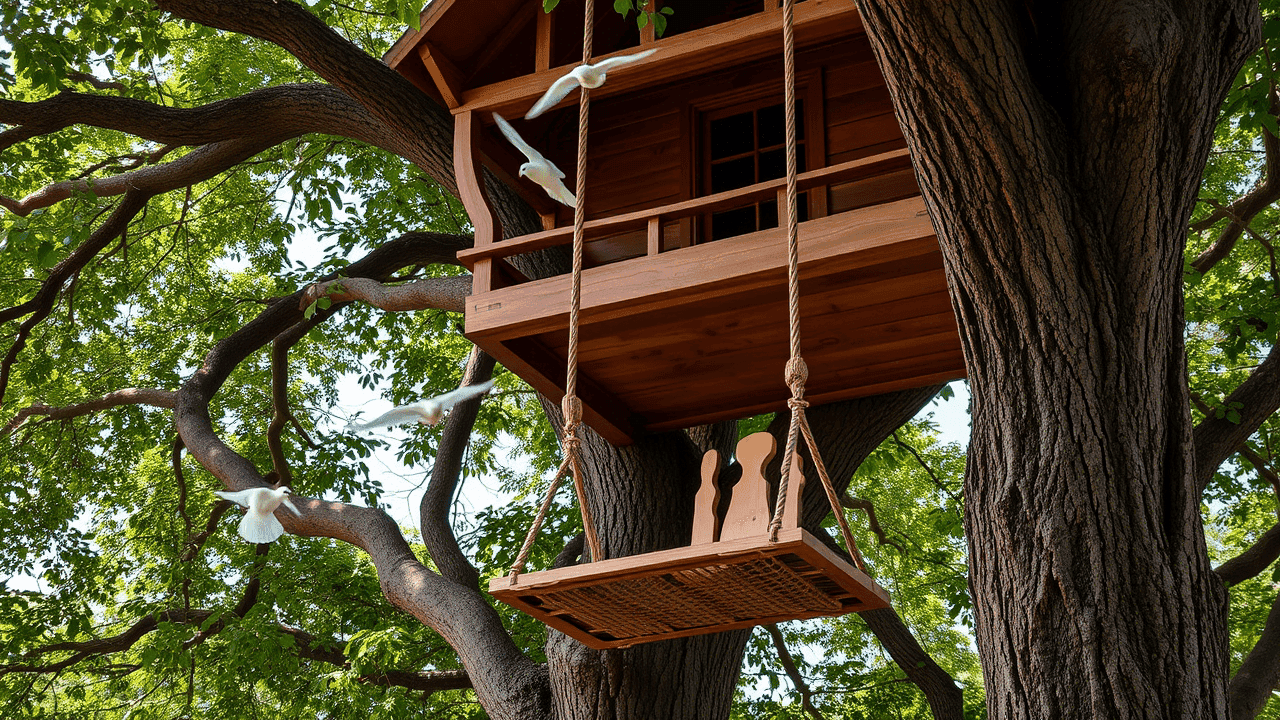 Build the Perfect Treehouse Swing: A Guide to Fun & Safety