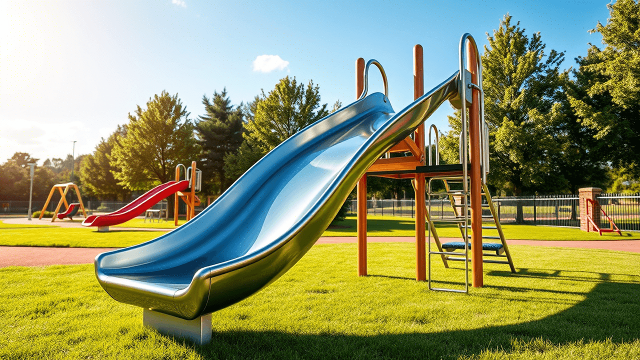 Why a Childrens Metal Slide is Essential for Playgrounds