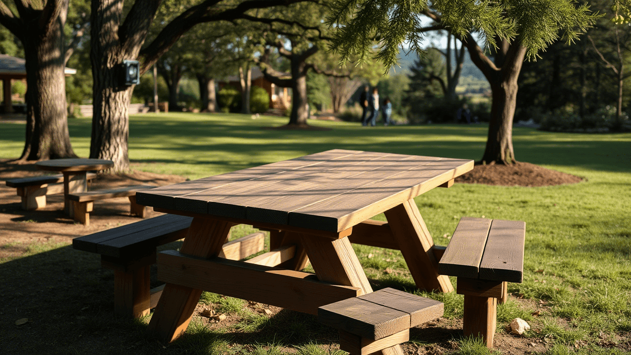 Why Large Picnic Tables Are Essential for Outdoor Living