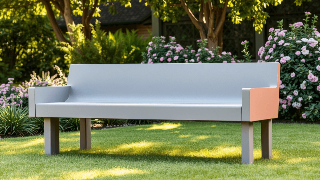 Recycled Plastic Garden Bench: Affordable, Eco-Friendly Outdoor Seating