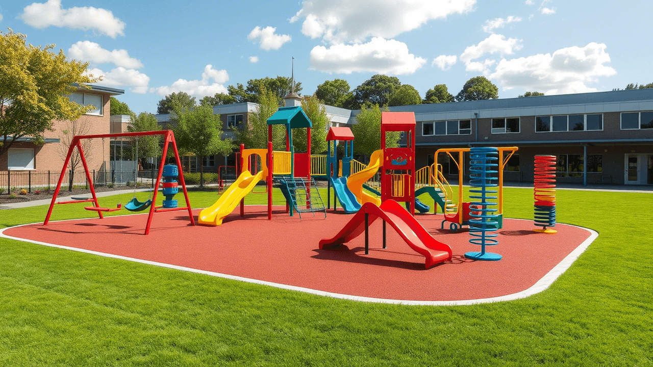 Outdoor Recess Equipment: Enhance School Playgrounds