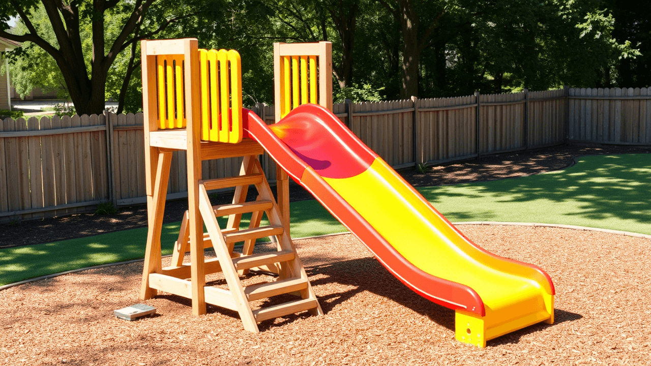 Stand Alone Slides Outdoor: Enhance Your Backyard Fun