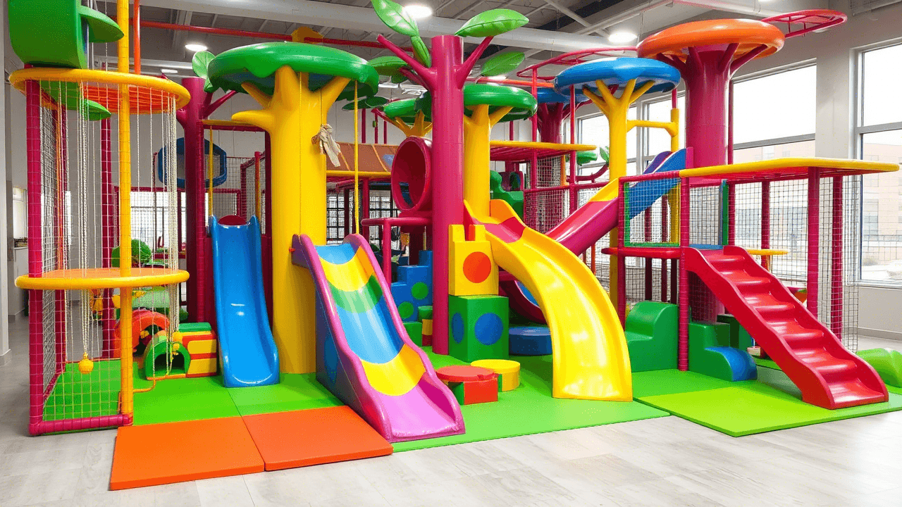 Children’s Indoor Jungle Gym: The Ultimate Play Solution