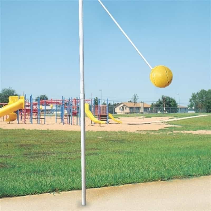 Tetherball Set | Permanent In-Ground Mounting