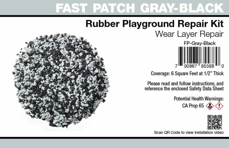Fast Patch Poured-In-Place Rubber Surface Repair Kit
