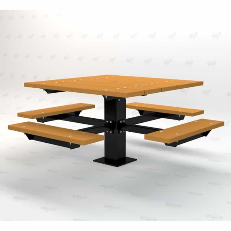 48" T-Table - Surface Mount