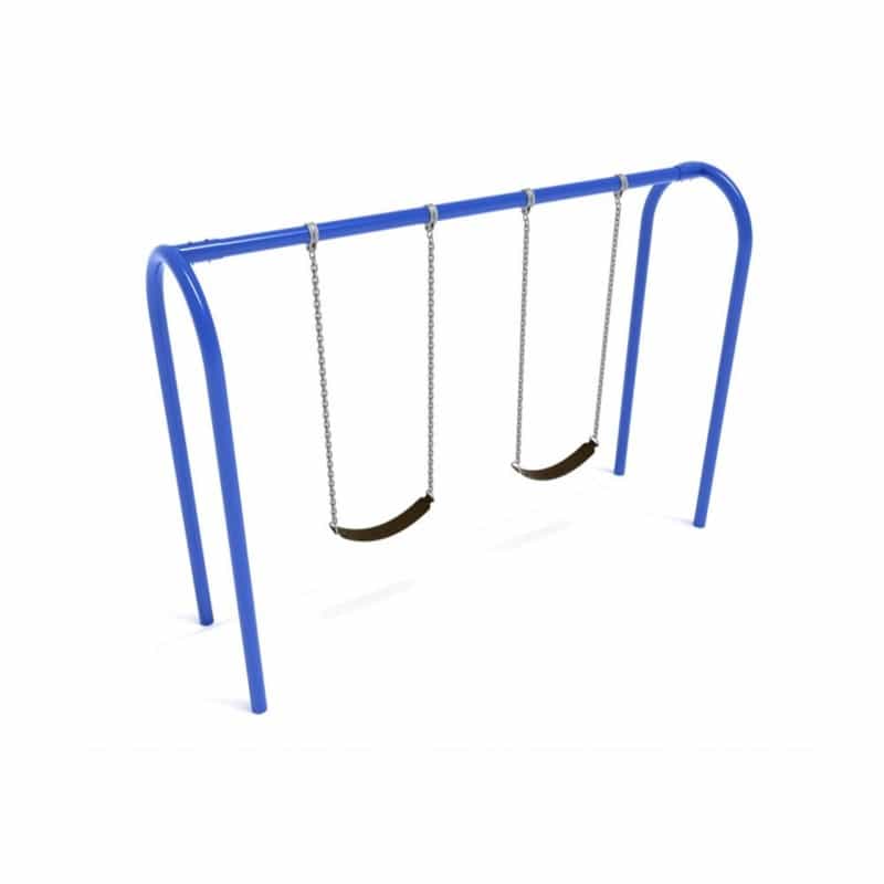 8 Feet High Elite Arch Post Swingset - 1 Bay