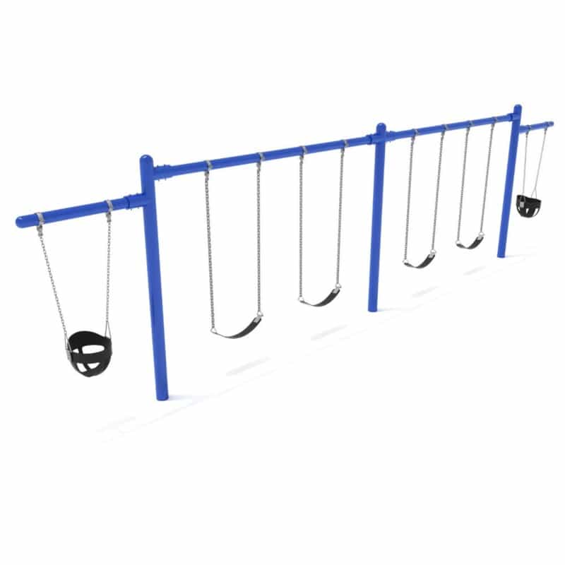 7/8 Feet High Elite Cantilever Swing - 2 Bays 2 Cantilevers