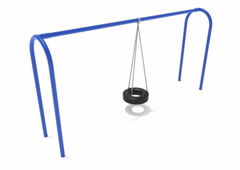 8' Elite Arch Post Tire Swing W/Chains