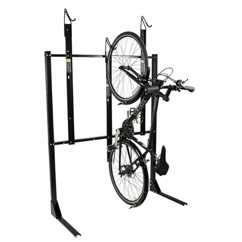 3-Bike Non Locking Wall Mount Bike Rack