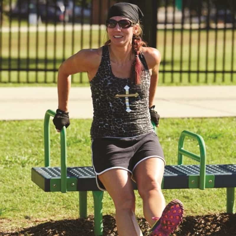 Bench Dip Fitness Station