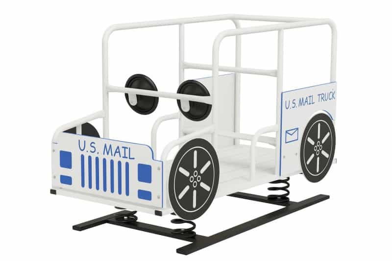 Us Mail Multi Passenger Spring Rider