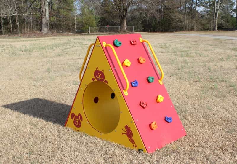 Climbing Wall With Tunnel