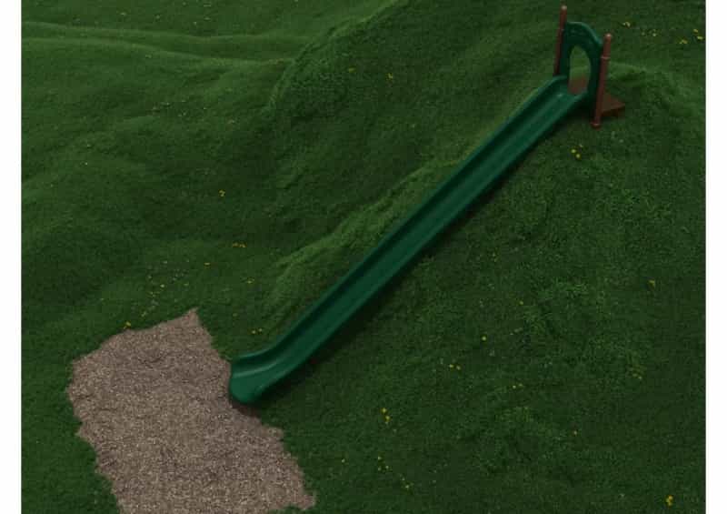 22-Foot Single Straight Embankment Slide