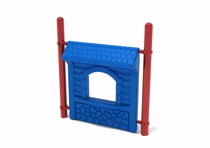 Freestanding Store Panel With Posts