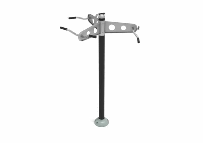Triple Station Chin-Up Bars
