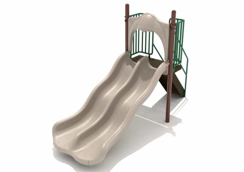 4 Foot Double Wave Slide