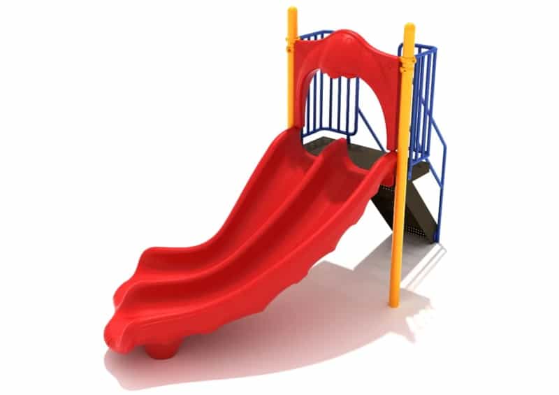 4 Foot Double Right Turn Slide