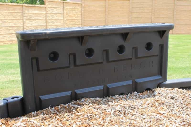 Plastic Border Bench