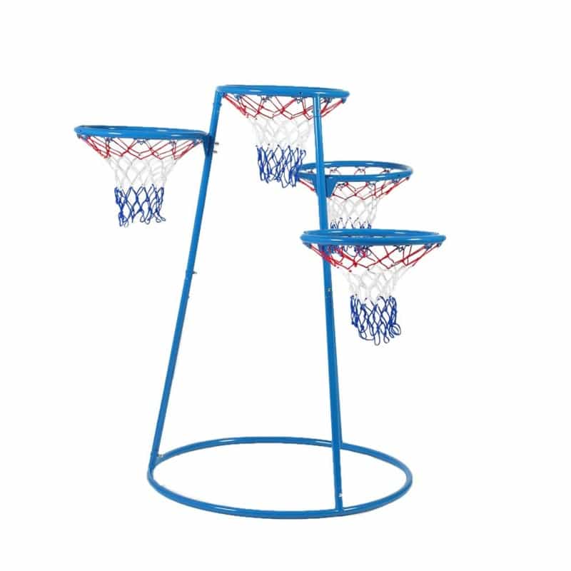 4-Rings Basketball Stand With Storage Bag
