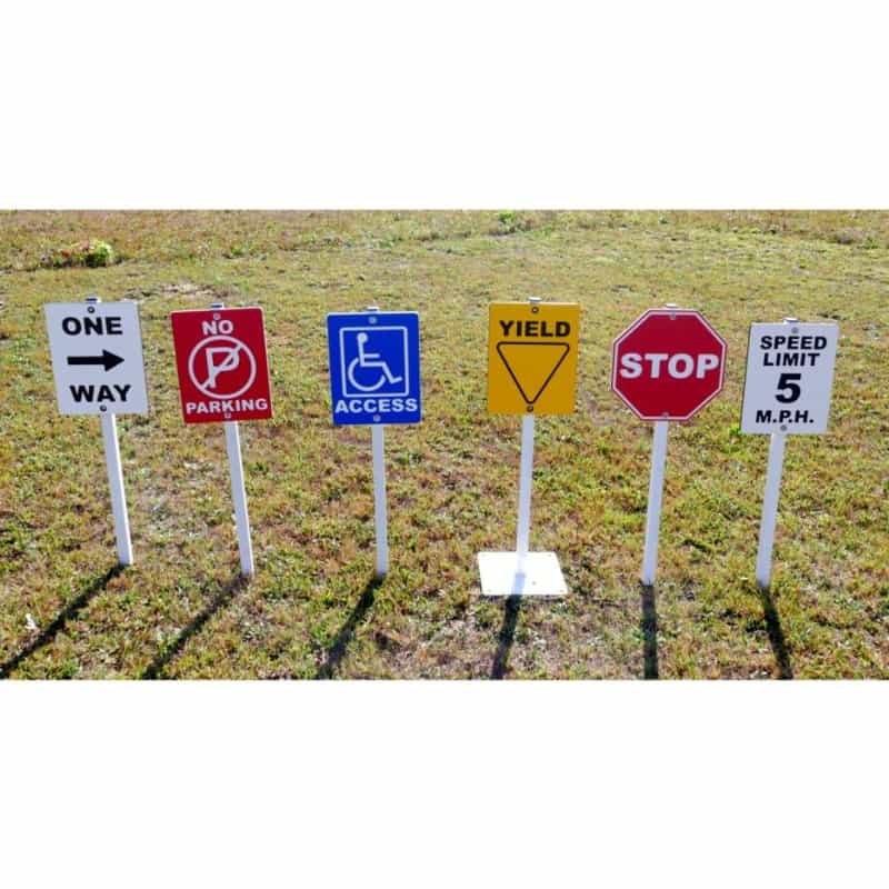 Access Sign For Kids Trike Path