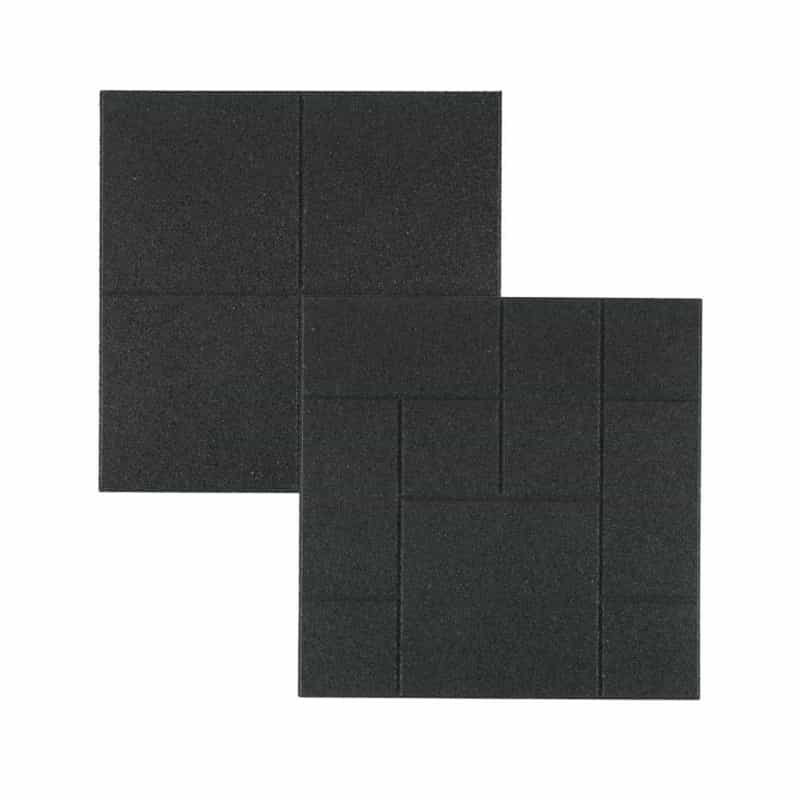 24'' Dual-Sided Rubber Paver - Residential Use