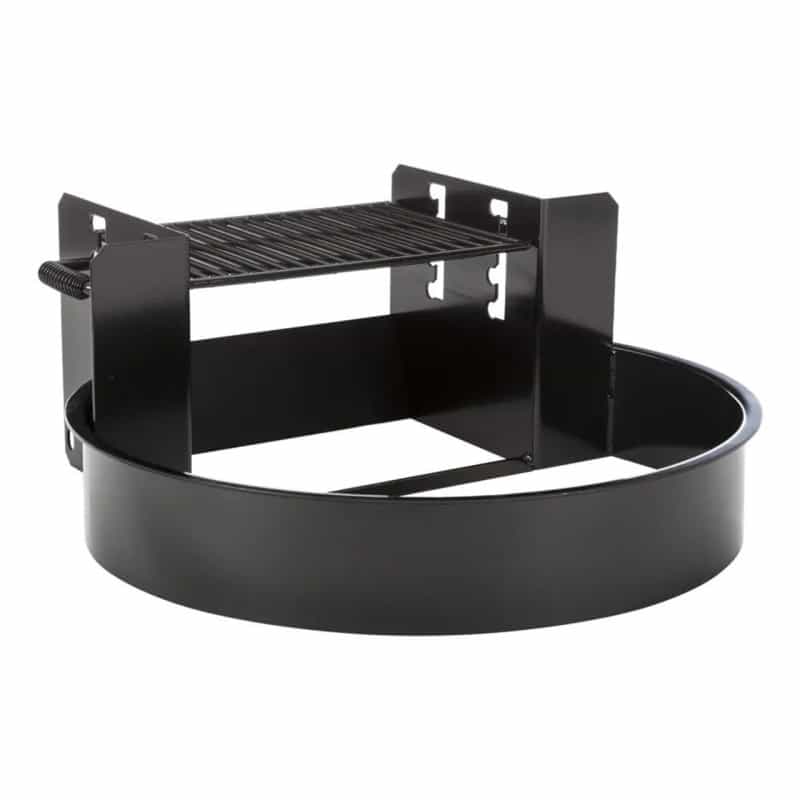 Fire Ring - 31'' D X 6'' H - Adjustable Grate With 2 Staples