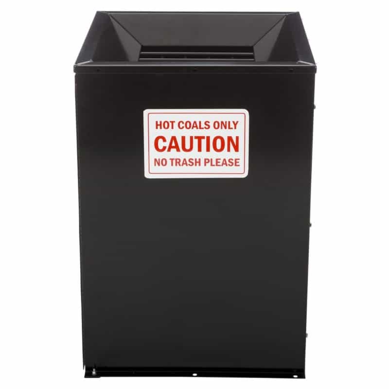 Steel Square Hot Coal Bin