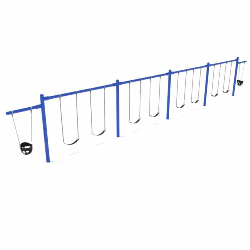 7/8 Feet High Elite Cantilever Swing - 4 Bay 2 Cantilevers