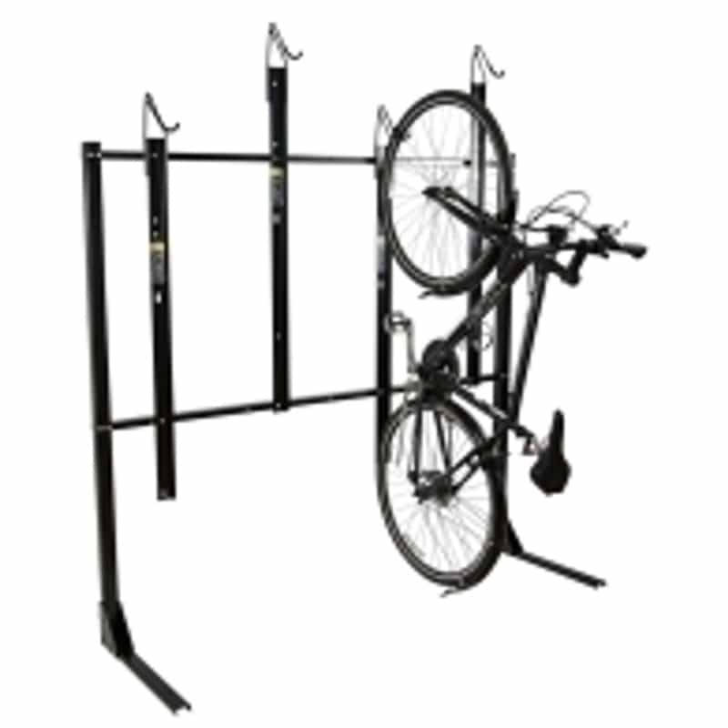 4-Bike Non Locking Wall Mount Bike Rack