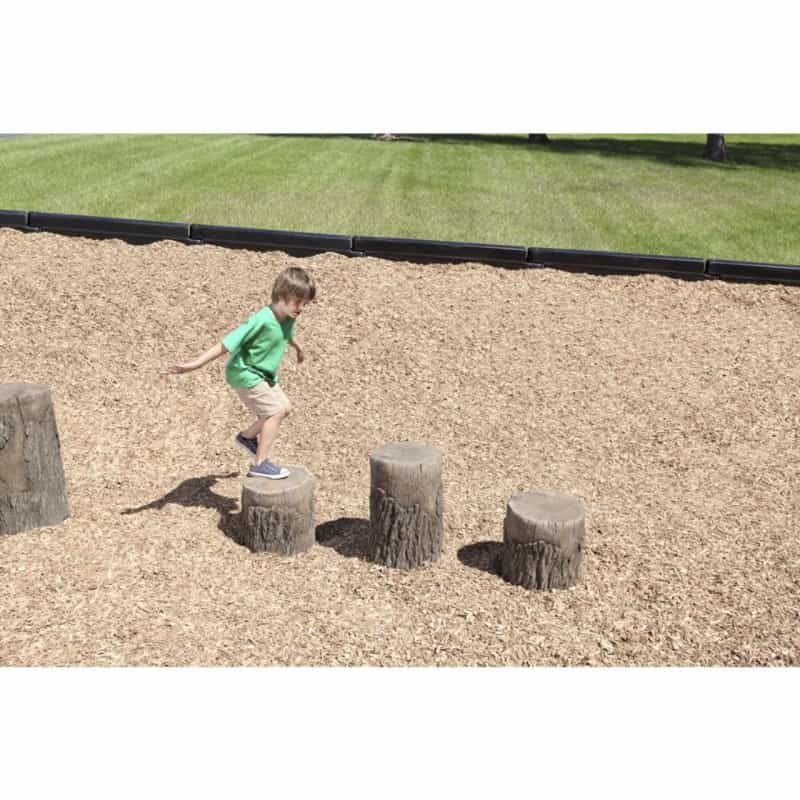 Tree Stumps - Set Of 3 (Ages 2-5) Playground Steppers
