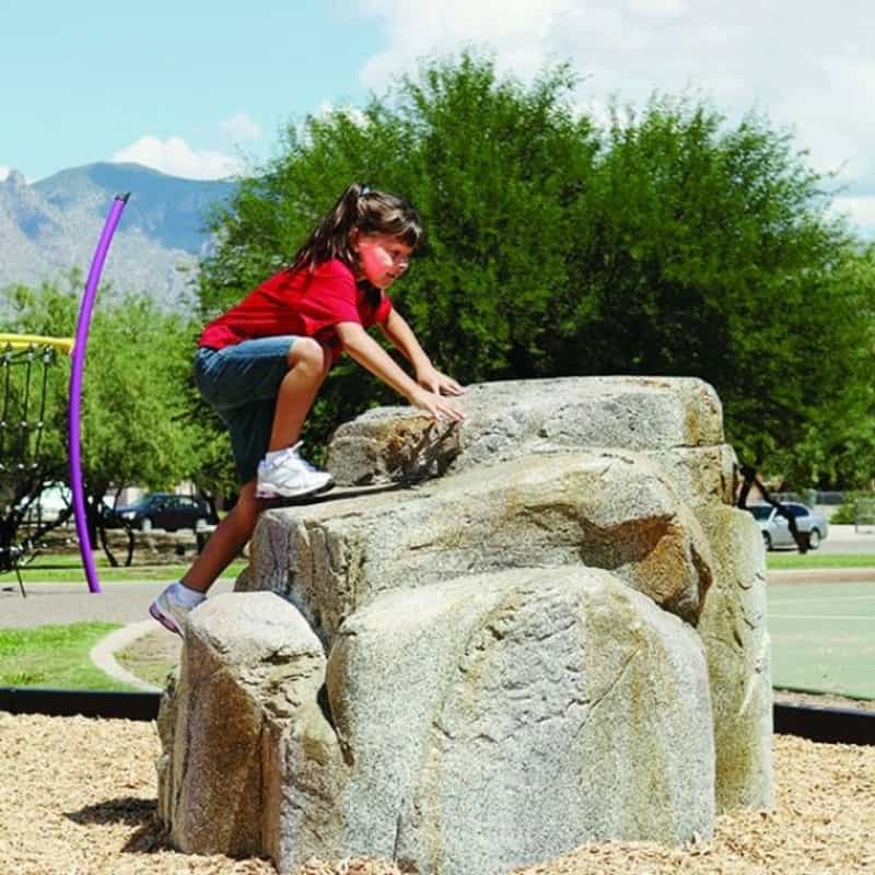 Small Granite Playground Boulder