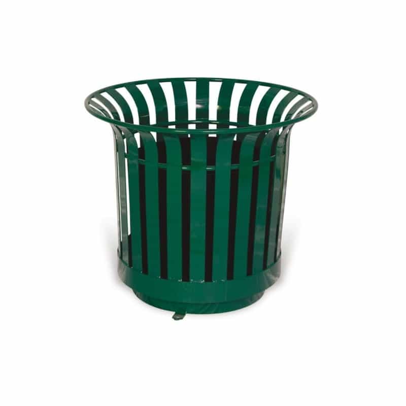 24'' Round Lexington Slatted Planter