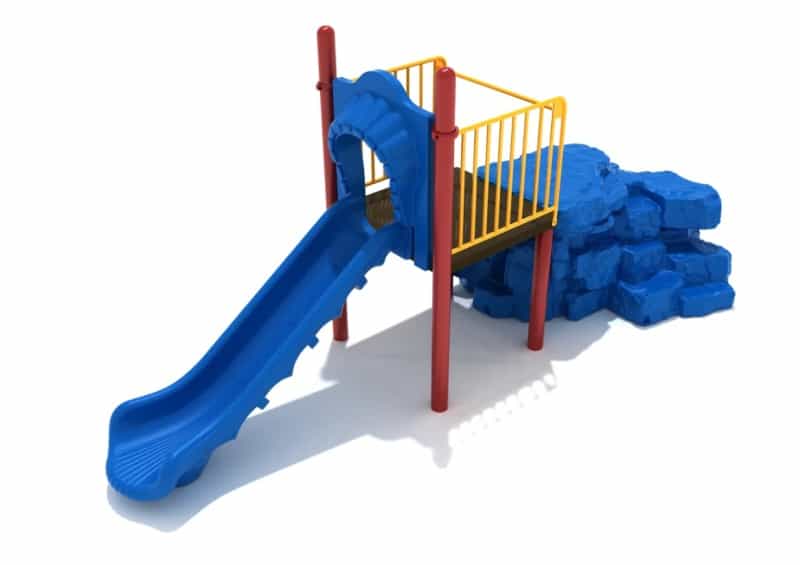 Boulder Climber With Slide